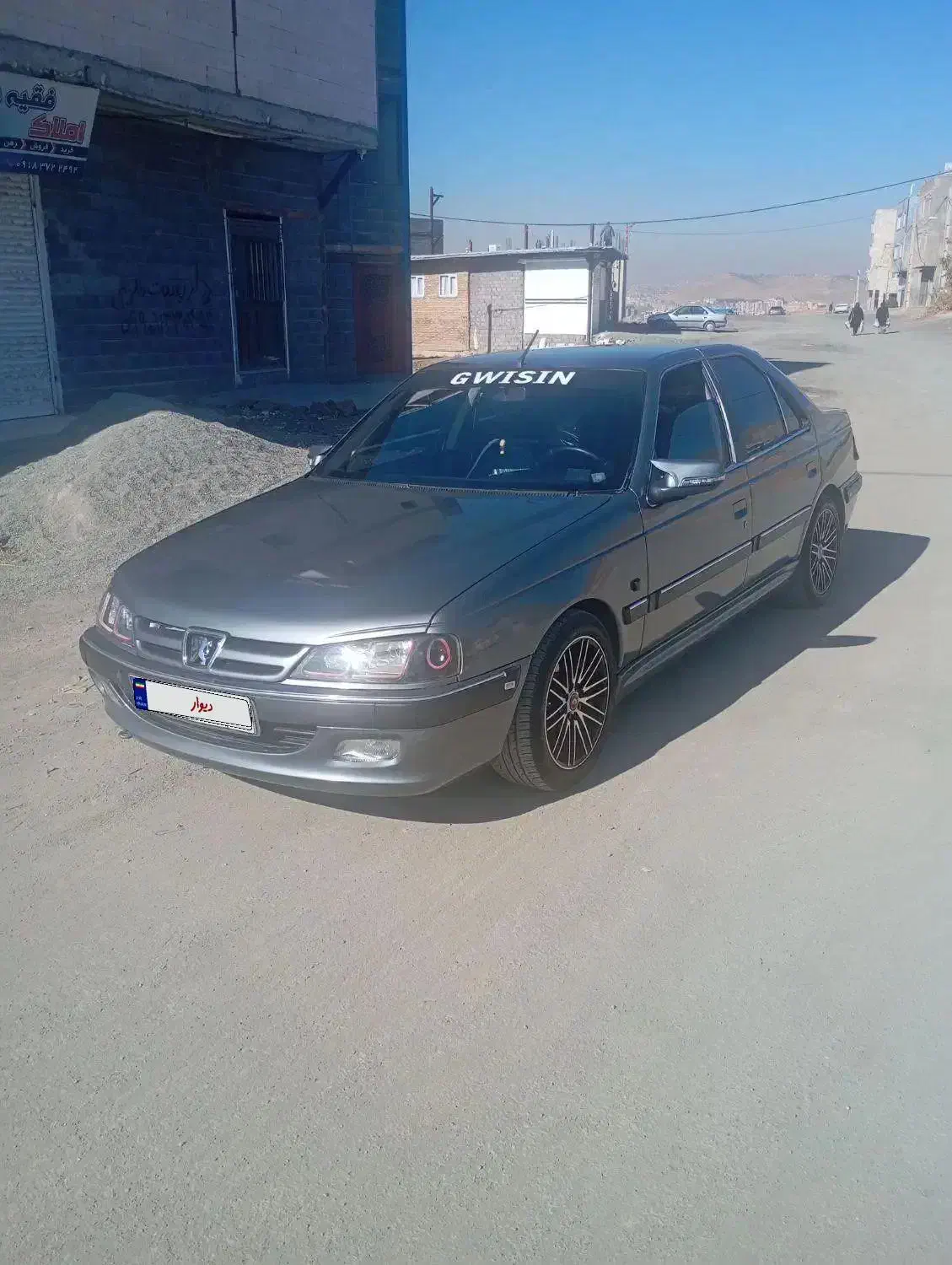 پژو پارس خاکستری|خودرو سواری و وانت|سنندج, |دیوار