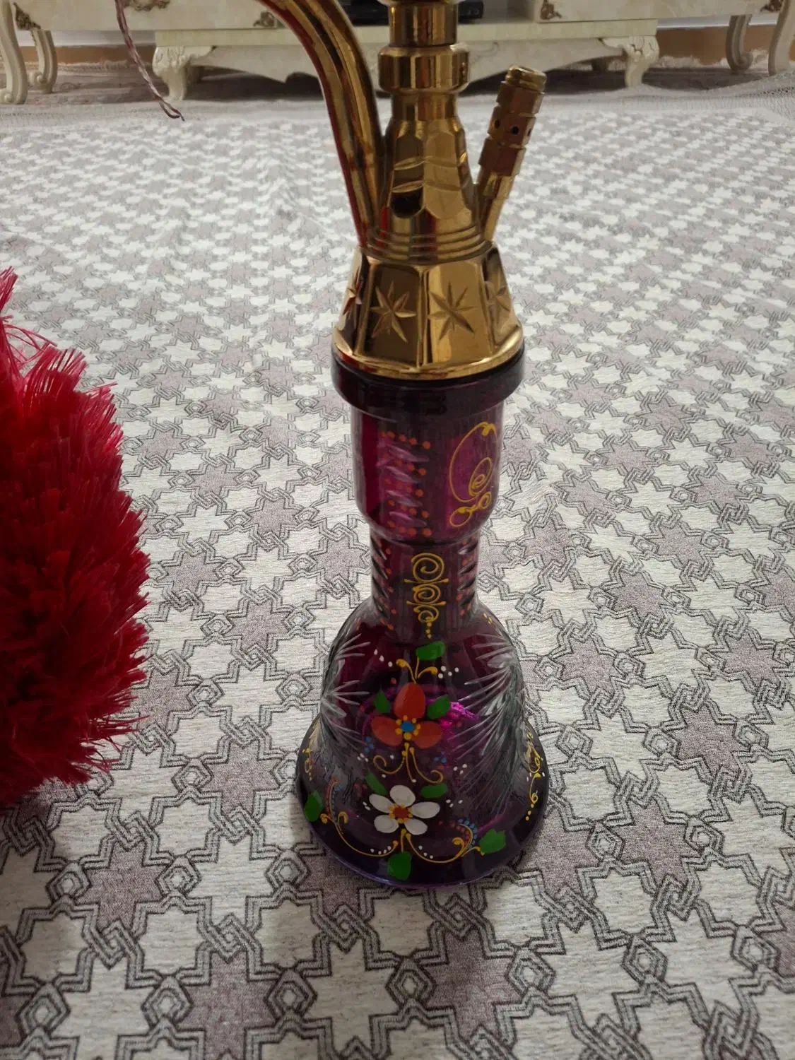 قلیان تنه برنجی|کلکسیون و سرگرمی|ری, علایین|دیوار