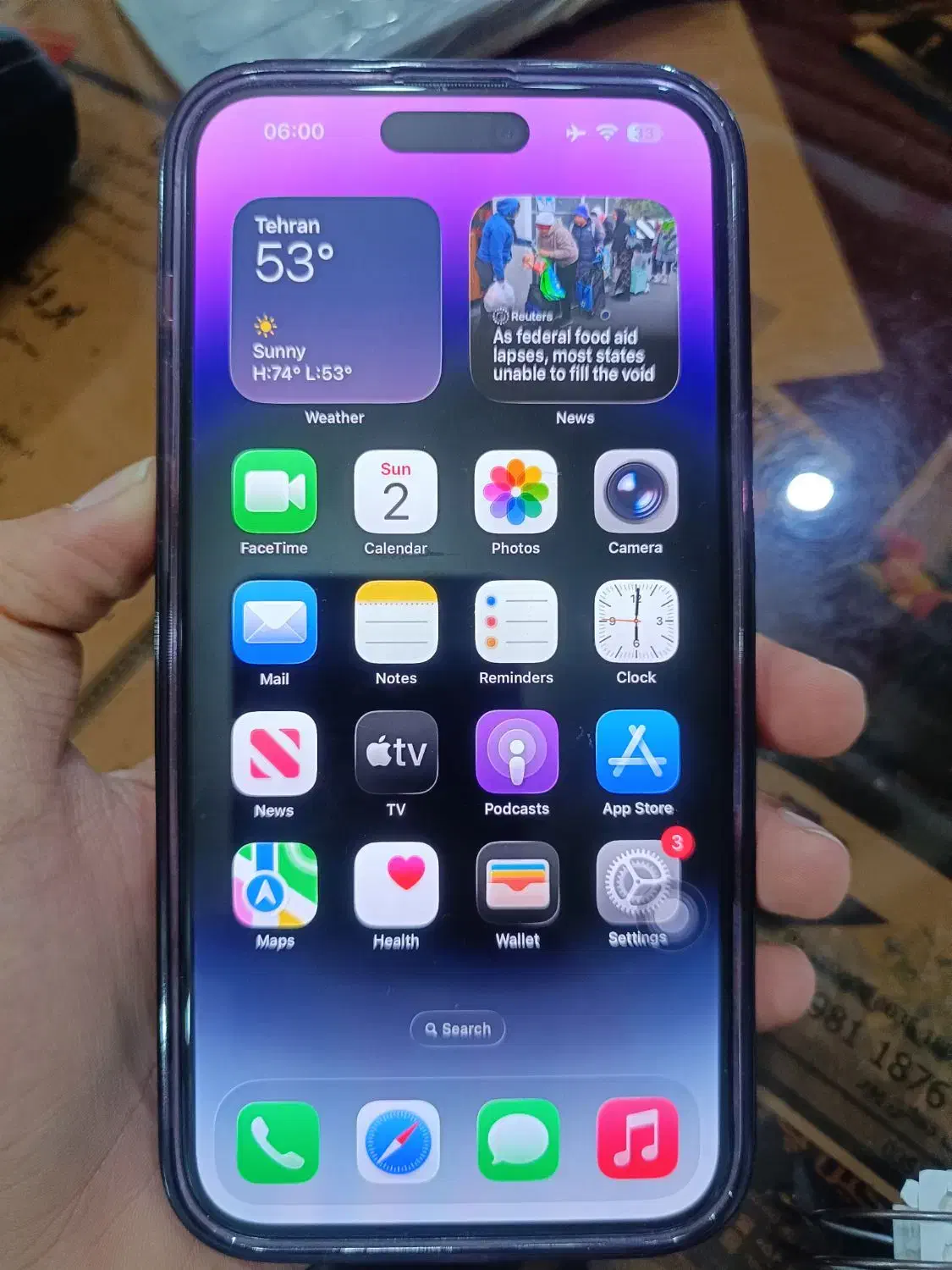 آیفون 14 مکس 512 گیگ|موبایل|چابهار, |دیوار