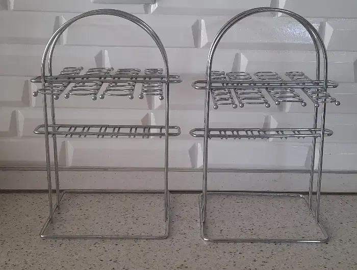 استند قاشق چنگال ۳۳ پارچه در حد نو|آبچکان و نظمدهنده ظروف|ساوه, |دیوار