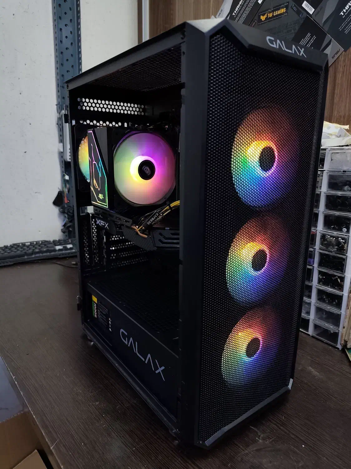 سیستم گیمینگ RX580 8GB + i3-10100F|رایانه رومیزی|تهران, فلسطین (میدان انقلاب)|دیوار