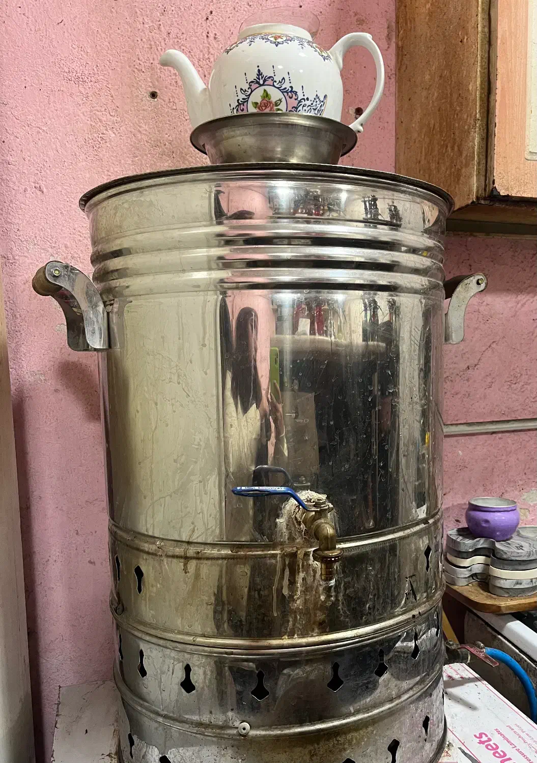 سماور گازی ۶۰ لیتری|سماور، چای‌ساز، قهوه‌ساز|دالخانی, |دیوار