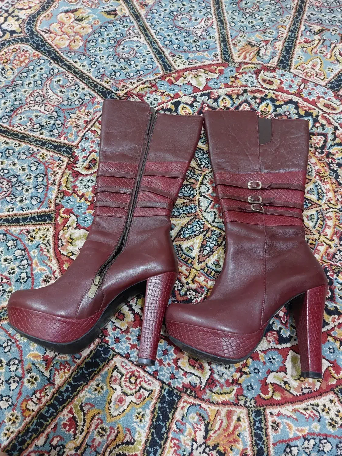 چکمه چرم|کیف، کفش، کمربند|رشت, ساغری سازان|دیوار