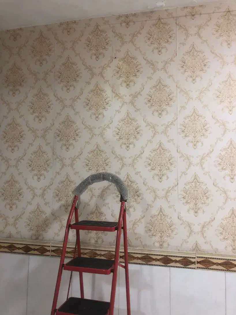 نصب و کندن کاغذ دیواری و فروش انواع بلوک و جدول|خدمات پیشه و مهارت|خرمشهر, |دیوار