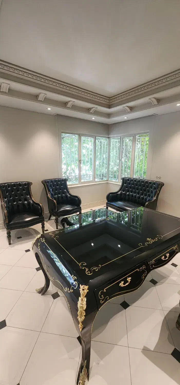 فروش یک ست کامل میز مدیریت همراه با مبلمان|دفتر کار|تهران, الهیه|دیوار