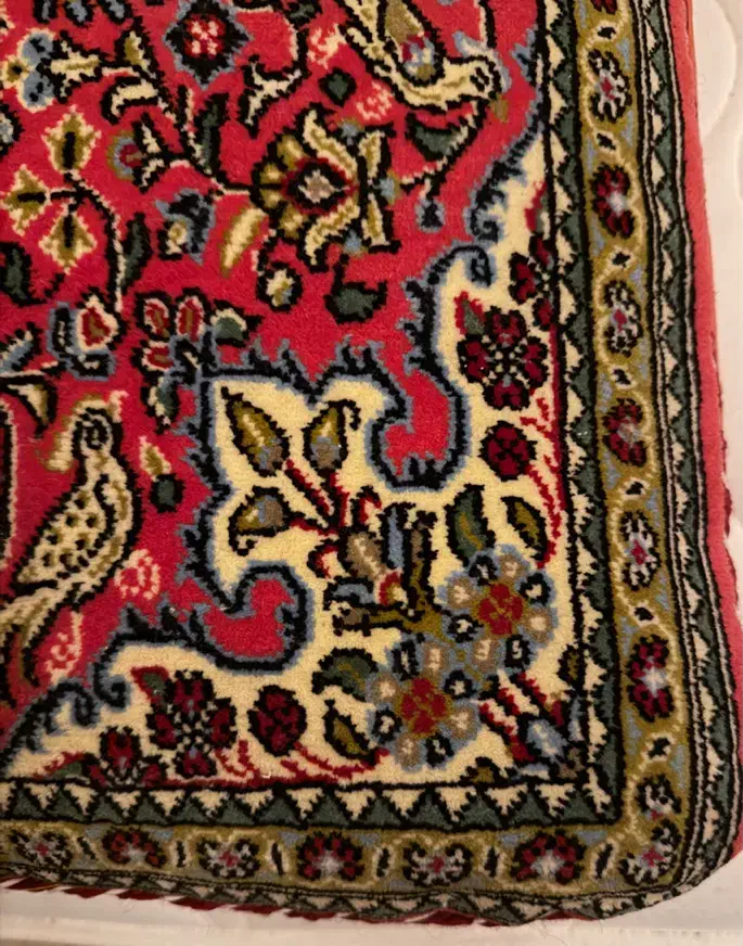 پشتی قدیمی دستباف کرک|پشتی|قم, باجک یک|دیوار