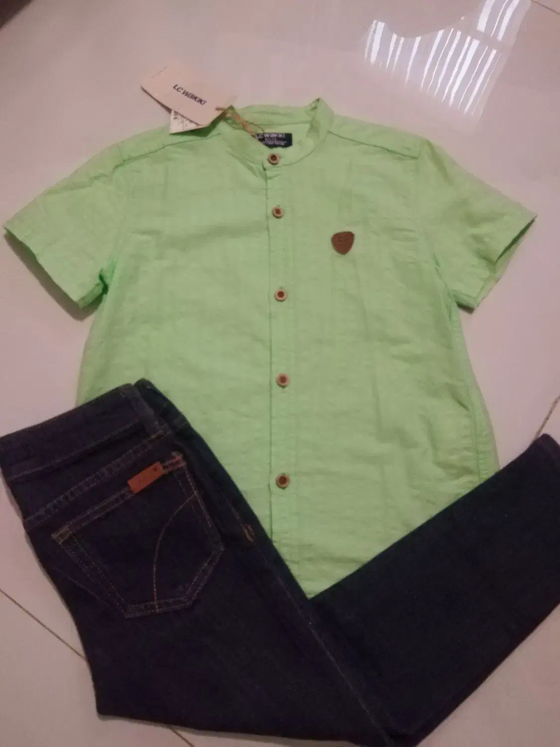 شلوار جین بچگانه خارجی مارک Joe's پیراهن LC|کفش و لباس بچه|تهران, نیروی هوایی (پیروزی)|دیوار