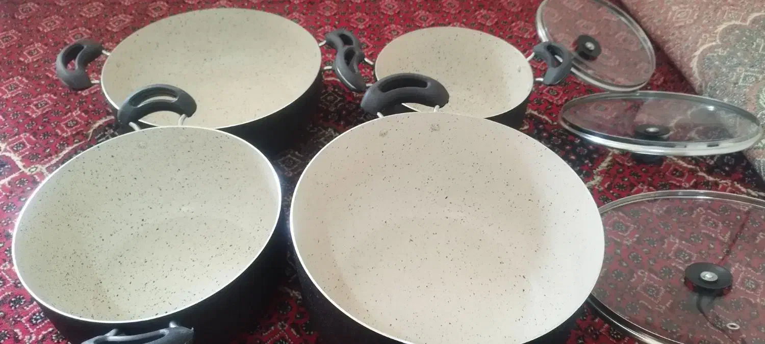 سرویس کامل قابلمه خارجی نو|ظروف پخت‌وپز|خرم‌آباد, |دیوار