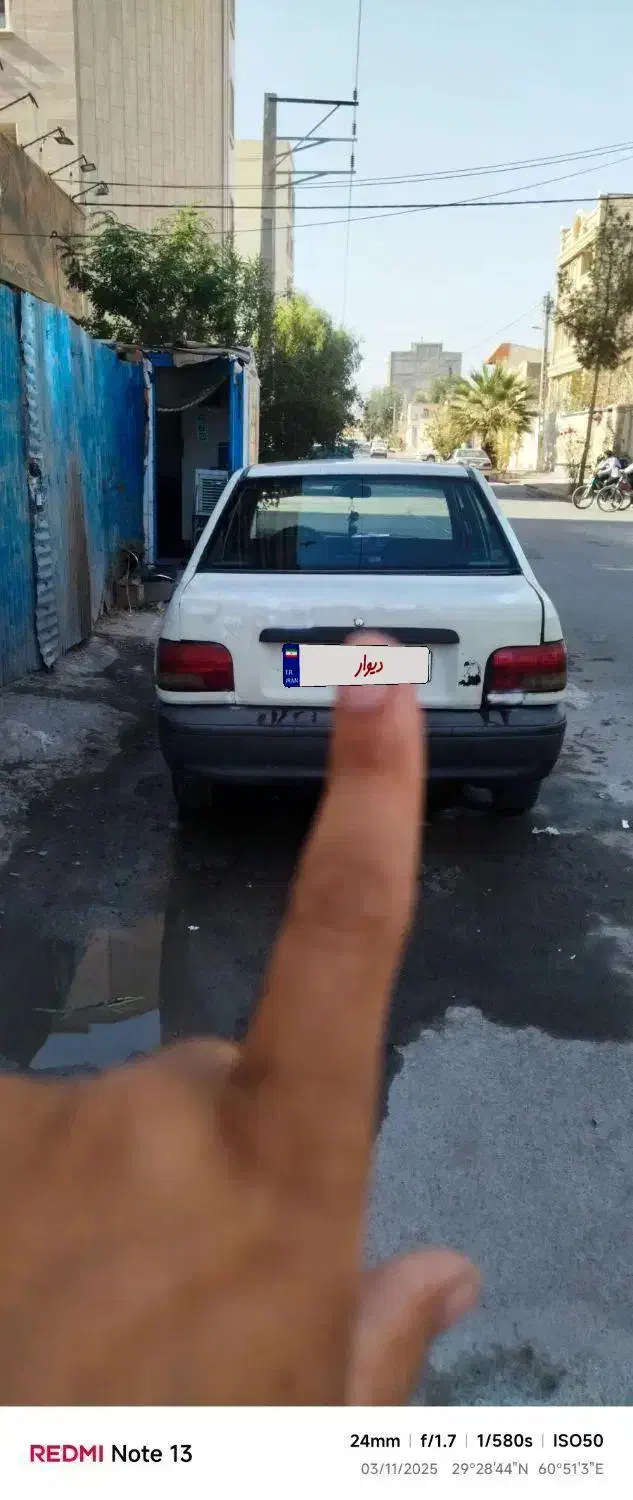 پراید 82 دوگانه|خودرو سواری و وانت|زاهدان, |دیوار