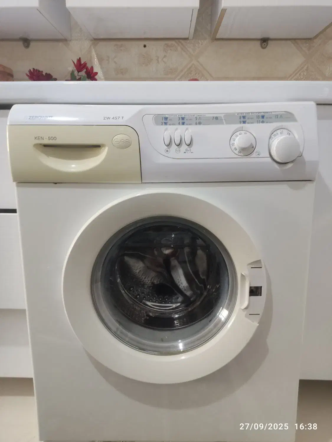 ماشین لباسشویی زیرووات ایتالیایی ۵کیلویی|ماشین لباسشویی و خشککن لباس|نهاوند, |دیوار