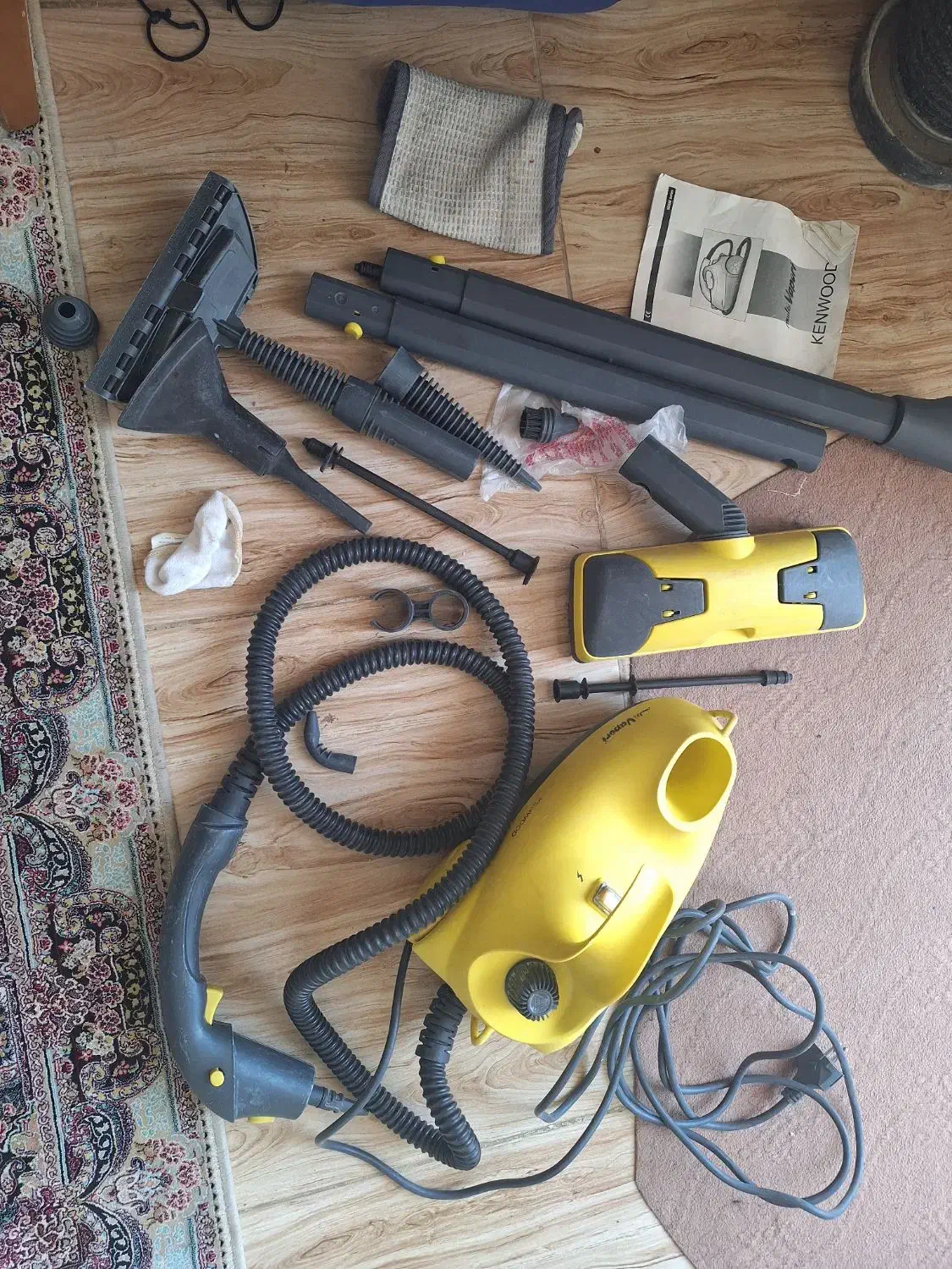 بخارشوی|جاروبرقی، جارو شارژی، بخارشو|شیراز, میانرود|دیوار