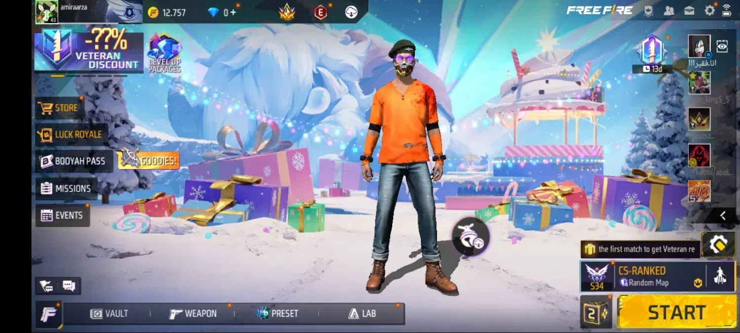 اکانت فری فایر|کنسول، بازی ویدئویی و آنلاین|کاشمر, |دیوار