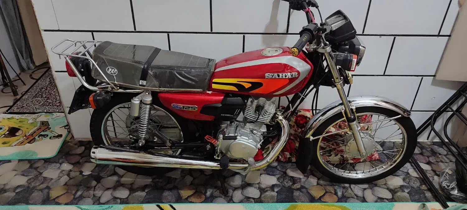 هندا سحر 402 تمیز|موتورسیکلت|دیلم, |دیوار