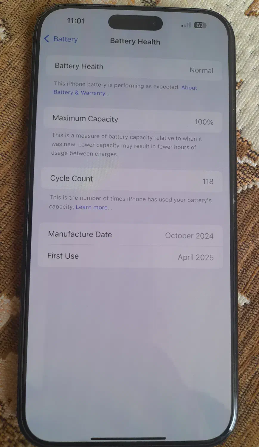 آیفون ۱۶ پرو مکس|موبایل|خمینیشهر, |دیوار