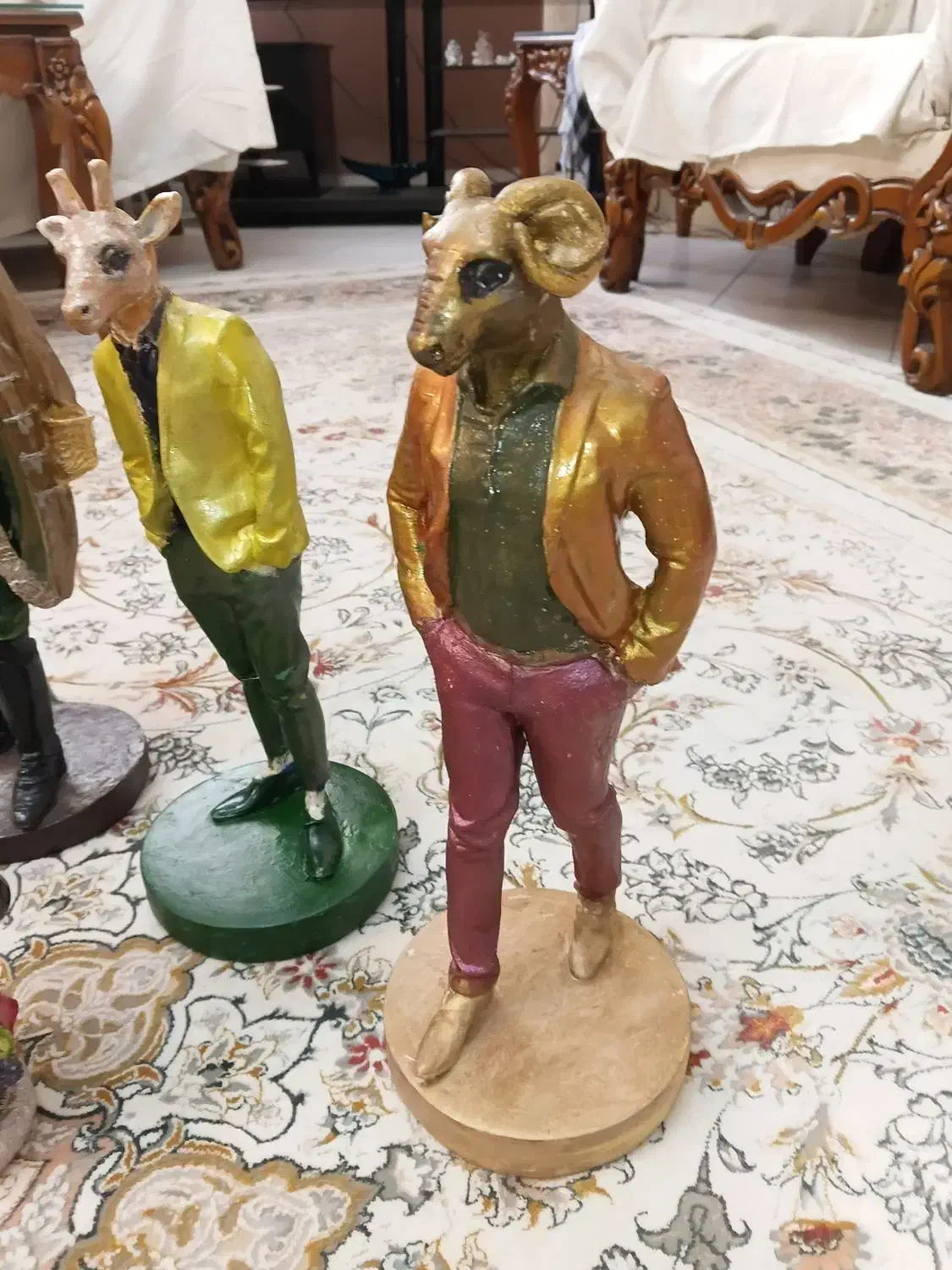 فروش مجسمه های تزئینی منزل بنام فشن حیوانت|مجسمه، تندیس، ماکت|تهران, صادقیه|دیوار