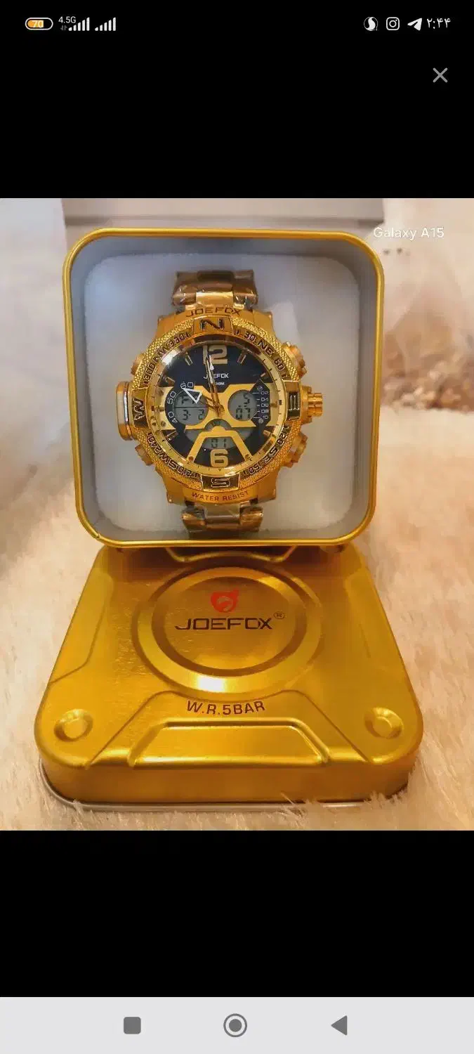 ساعت اتومات اصل رنگ ثابت چراغ دار برند خوب|ساعت|بندر امام خمینی, |دیوار