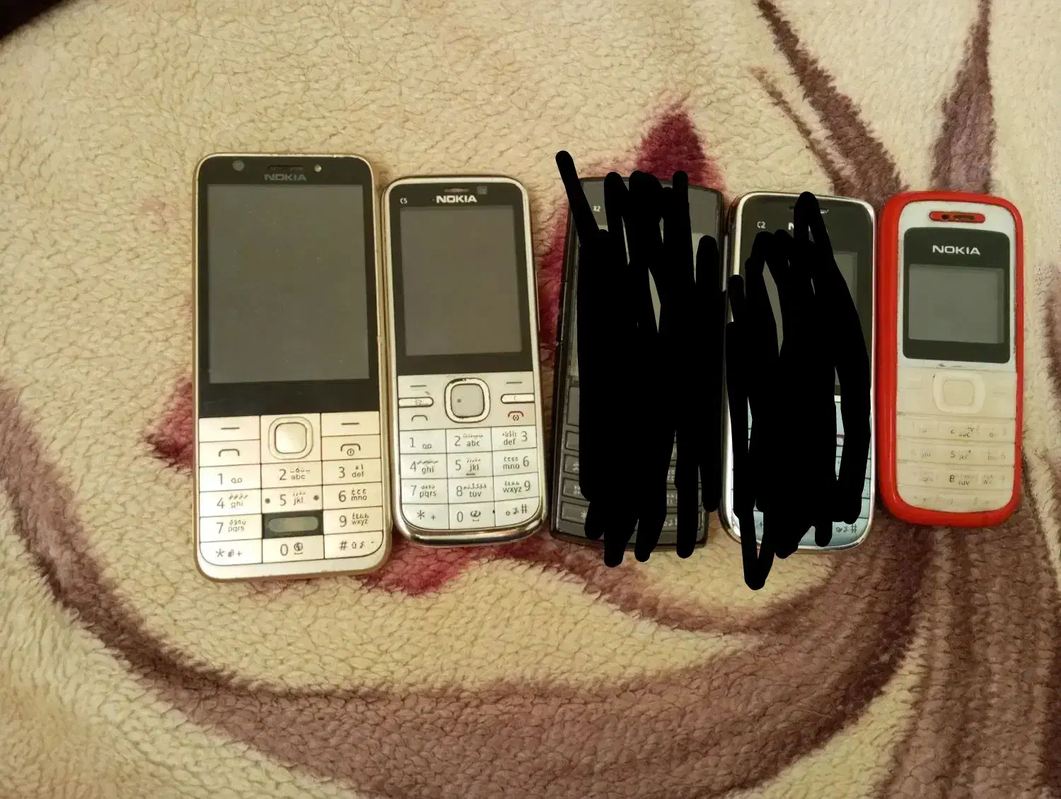 ۴ تا گوشی نوکیا سالم|موبایل|تهران, شهرک شریعتی|دیوار