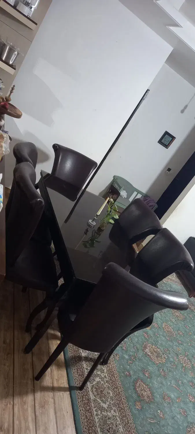 میز ناهار خوری ۶ نفره|میز و صندلی غذاخوری|قوچان, |دیوار