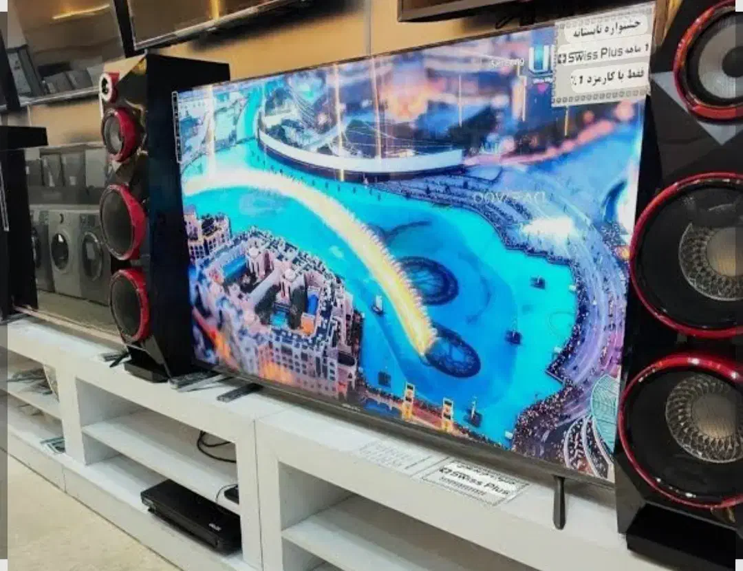 تلویزیون ۵۵اینچ سوئیس پلاس اقساط ۲۴ ماهه|تلویزیون و پروژکتور|خرمآباد, |دیوار