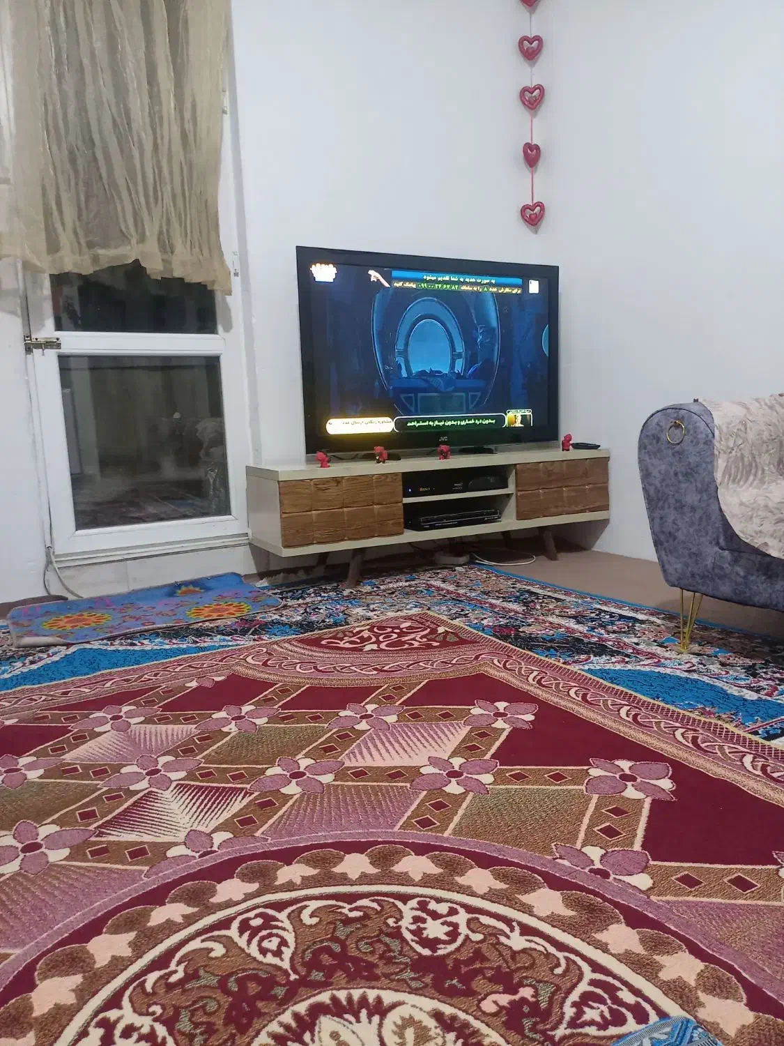 تلوزیون ال ای دی  ۵۰اینج  Jvc|تلویزیون و پروژکتور|سهند, |دیوار