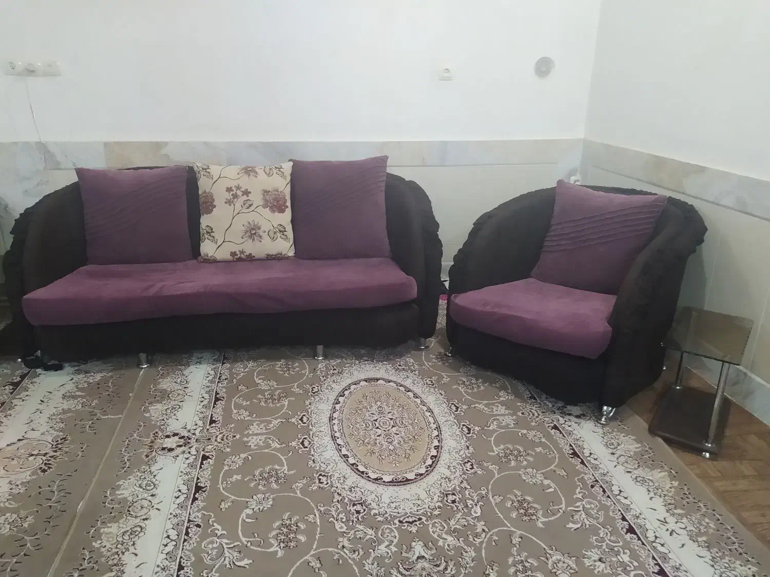مبلمان هشت نفره بدون میز|مبلمان خانگی و میز عسلی|تربت‌حیدریه, ترمینال|دیوار