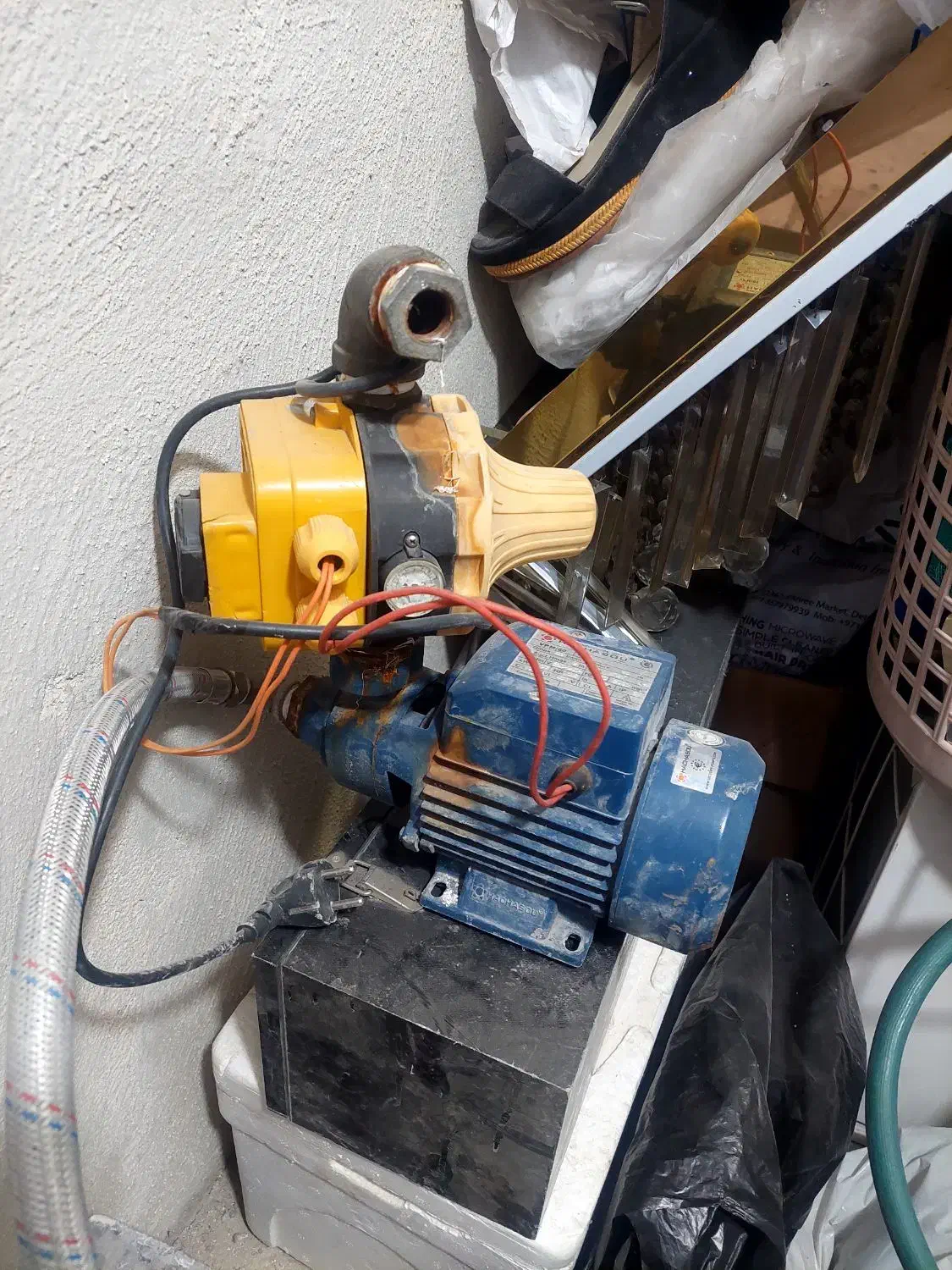 پمپ آب خانگی|مصالح و تجهیزات ساختمان|شوشتر, |دیوار