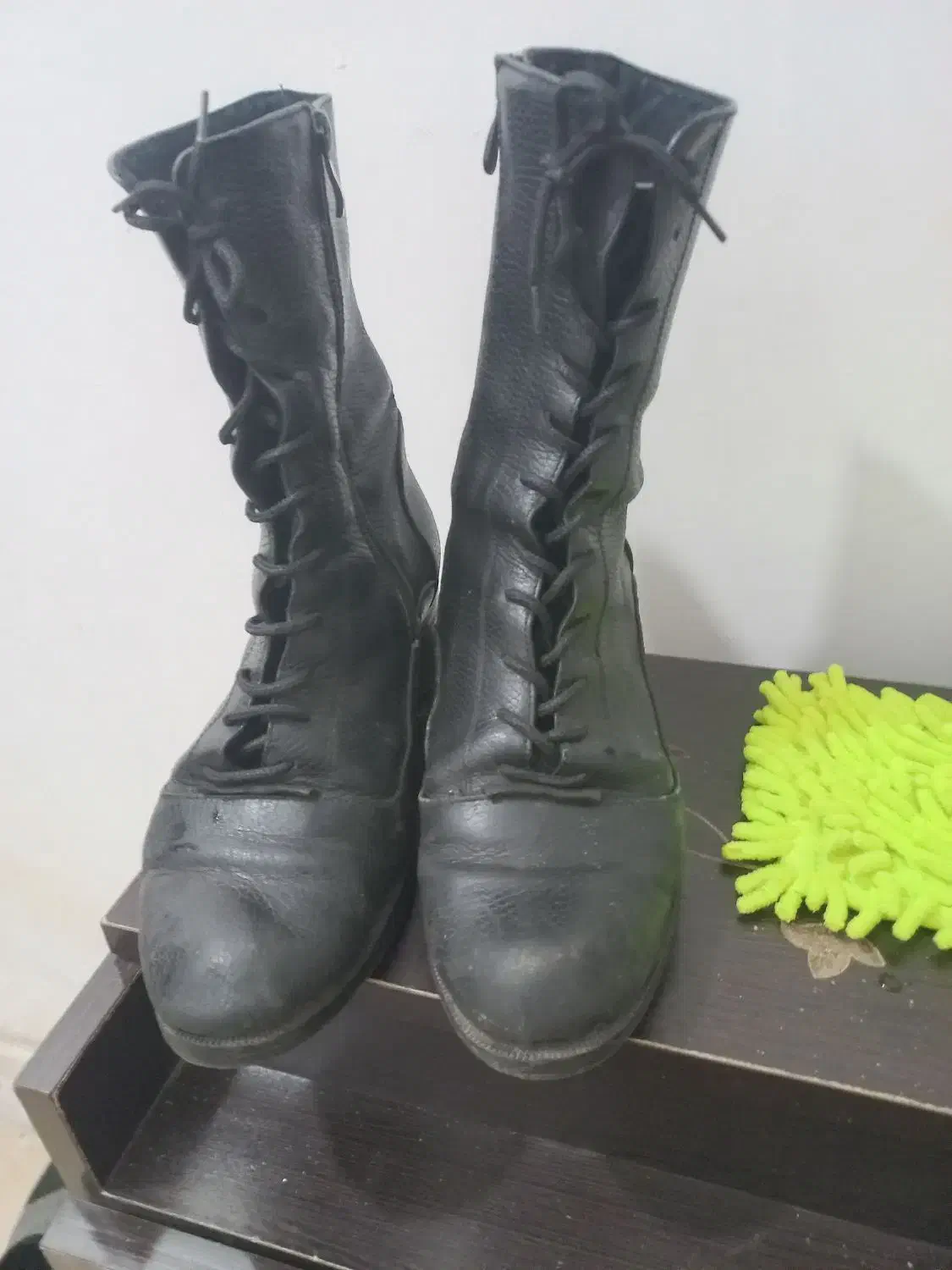 چکمه چرم زیپ دارداخل جیر سایز ۳۹|کیف، کفش، کمربند|رشت, جماران|دیوار