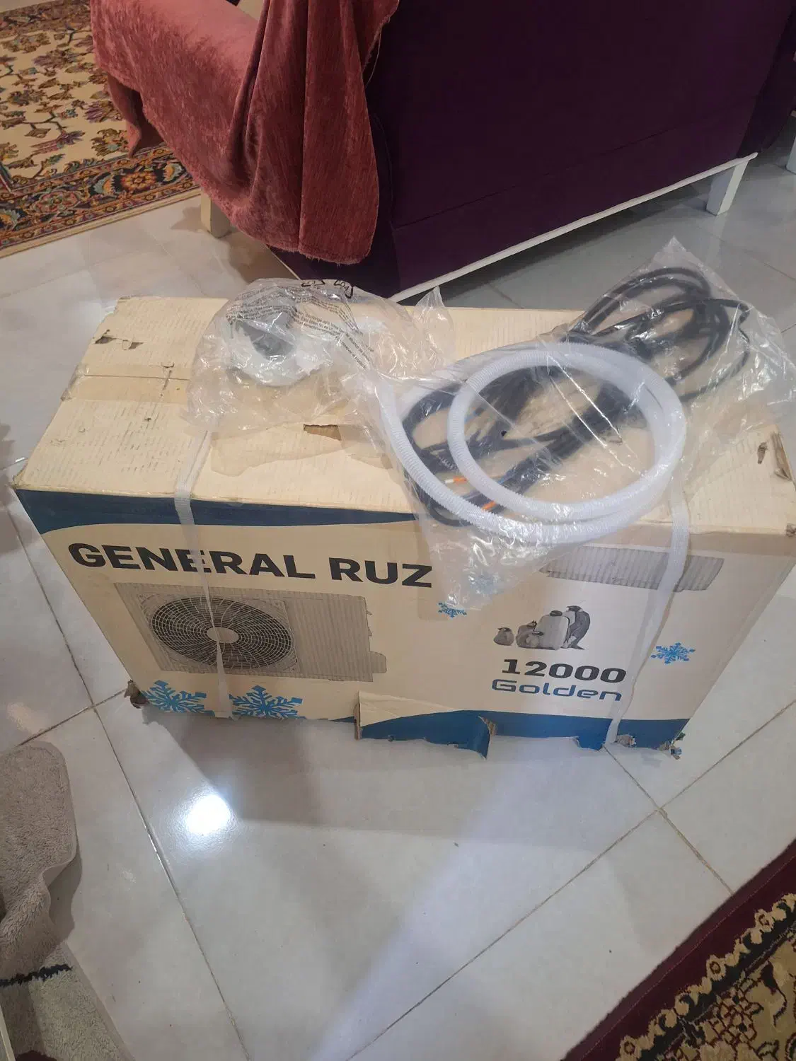 کولر ۱۲ هزار دوتیکه جنرال زیر قیمت بازار|کولر گازی و فنکوئل|ایذه, |دیوار