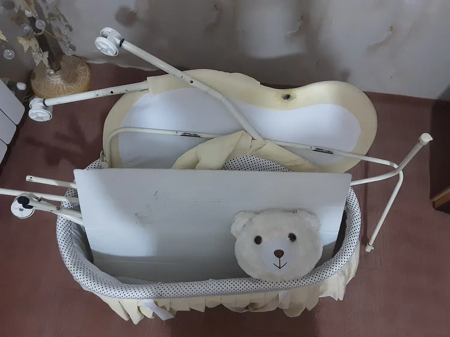 گهواره مدل خرسی،روروئک موزیکال|اسباب و اثاث بچه|نسیمشهر, |دیوار