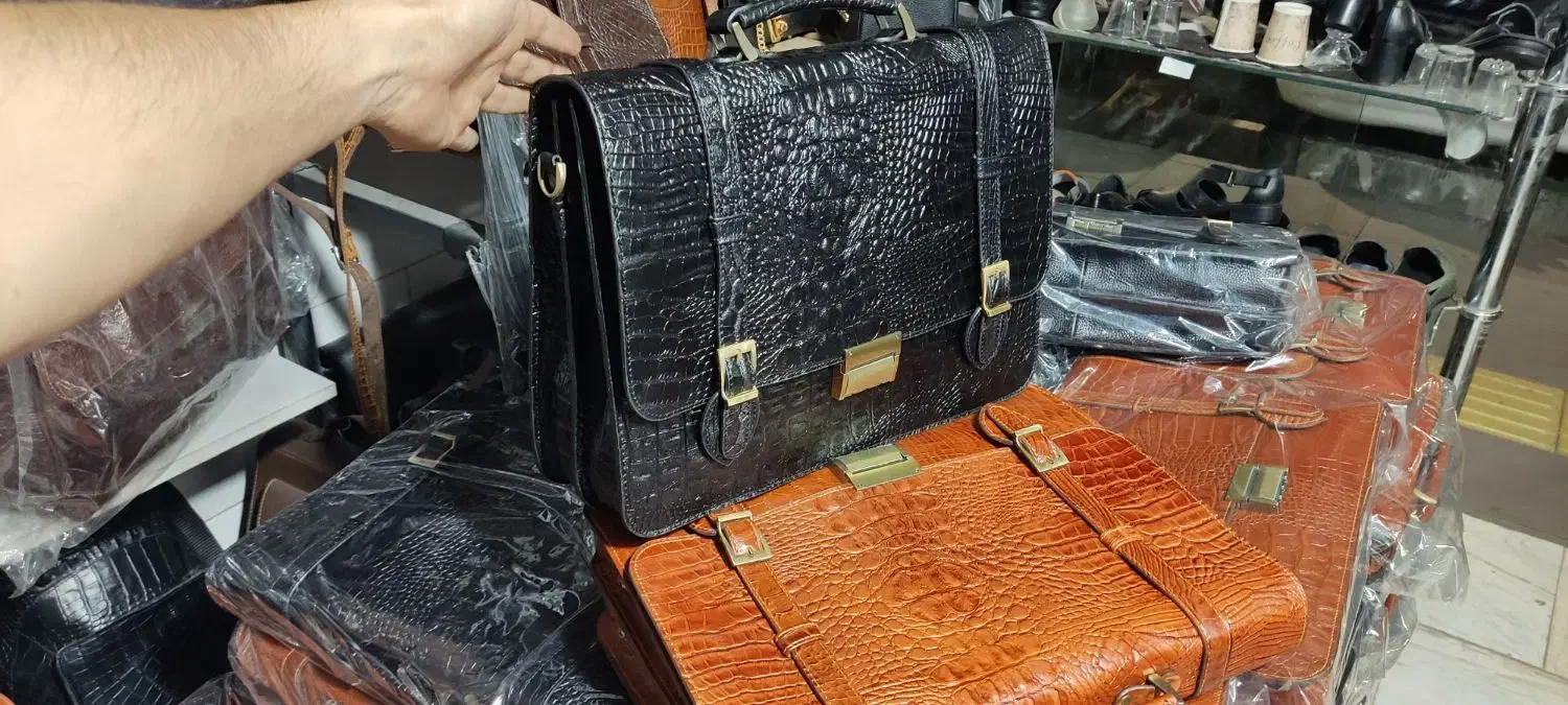 کیف چرم کد ۱۰۰|کیف، کفش، کمربند|باقرشهر, |دیوار