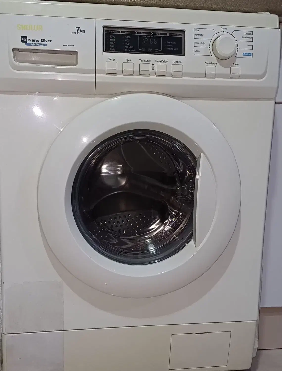 ماشین لباسشویی اسنوا|ماشین لباسشویی و خشک‌کن لباس|رباط‌کریم, نصیرشهر|دیوار