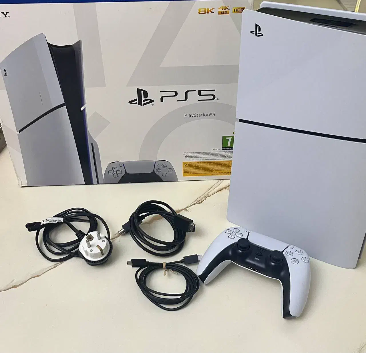 ps 5 slim دو دسته|کنسول، بازی ویدئویی و آنلاین|تهران, پاسداران|دیوار