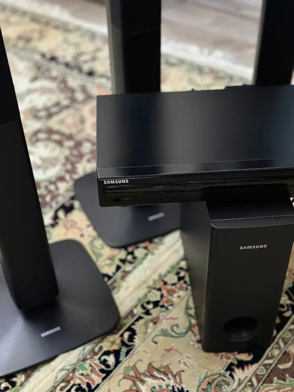 ست DVD و اسپیکر سامسونگ اورجینال|سیستم صوتی خانگی|آستارا, |دیوار