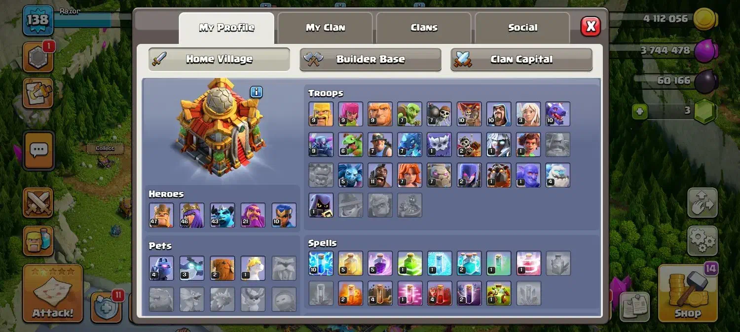 اکانت کلش|کنسول، بازی ویدئویی و آنلاین|رشت, فلسطین|دیوار