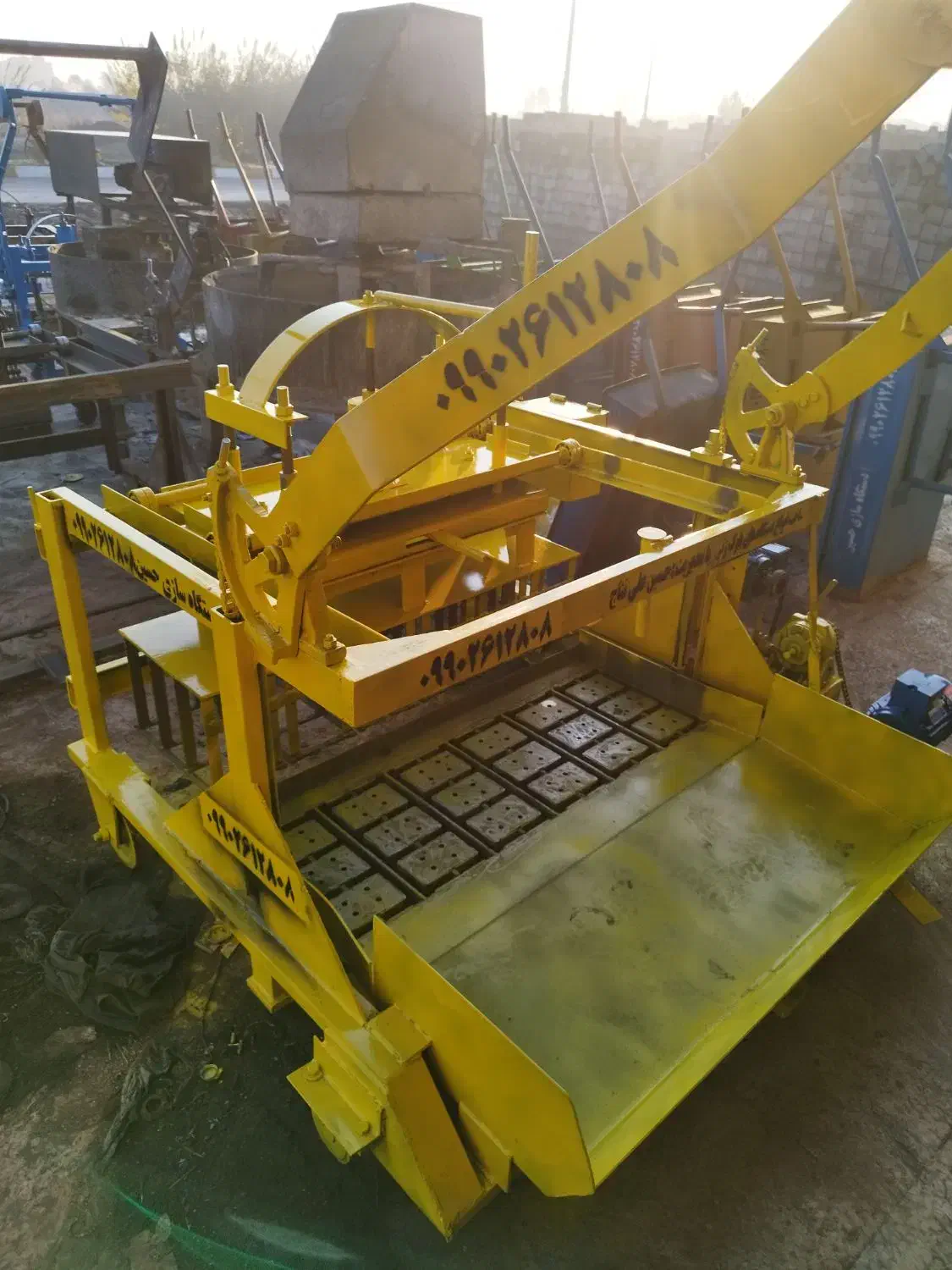 دستگاه بلوکزنی قالب کول کلاف|ماشین‌آلات صنعتی|گرگان, |دیوار