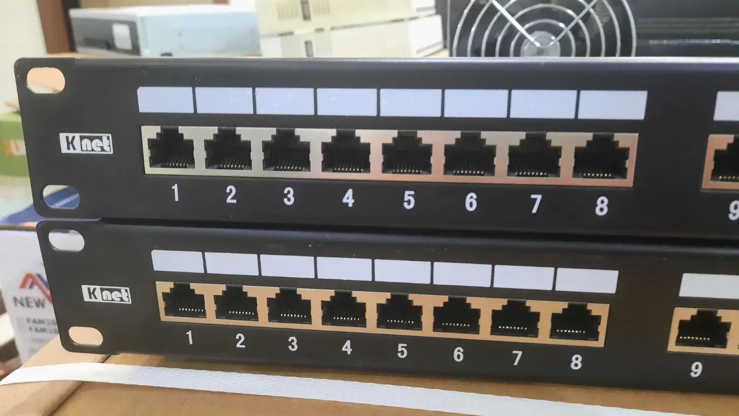 پچ پنل ۲۴ پورت کی نت پلاس ( پتچ پنل ) و دی لینک|مودم و تجهیزات شبکه|تهران, مدائن|دیوار