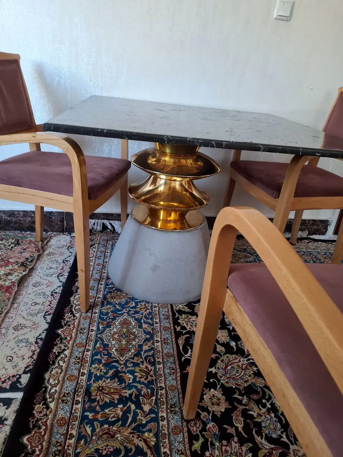 غذا خوری چها ر نفره|میز و صندلی غذاخوری|نسیم‌شهر, |دیوار