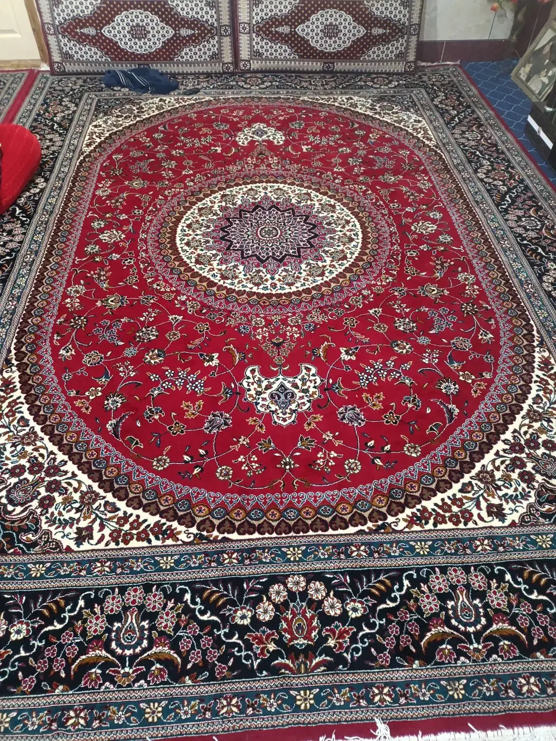 یک جفت قالی دوازده متری|فرش|علی‌آباد کتول, |دیوار