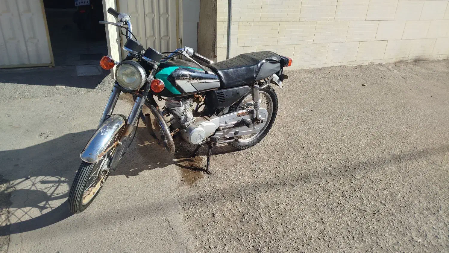 موتور مزایده ای قیمت مناسب|موتورسیکلت|سبزوار, شرق کال عیدگاه|دیوار