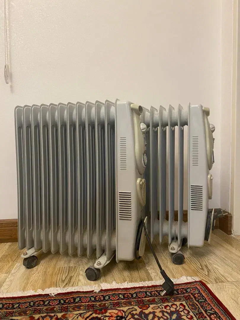 رادیاتور برقی-روغنی کم مصرف 12 پره فن دار آکوا|بخاری، هیتر، شومینه|تهران, مطهری|دیوار