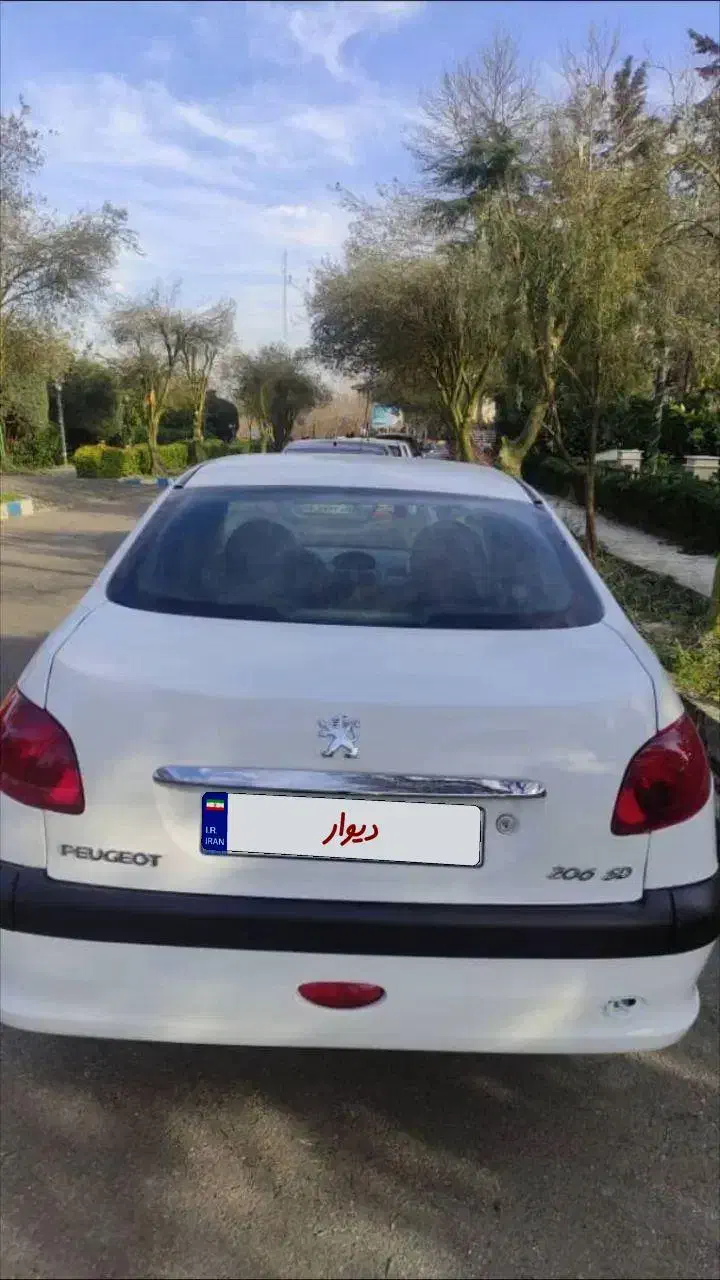 پژو 206 اس دی V20 سالم|خودرو سواری و وانت|آمل, |دیوار
