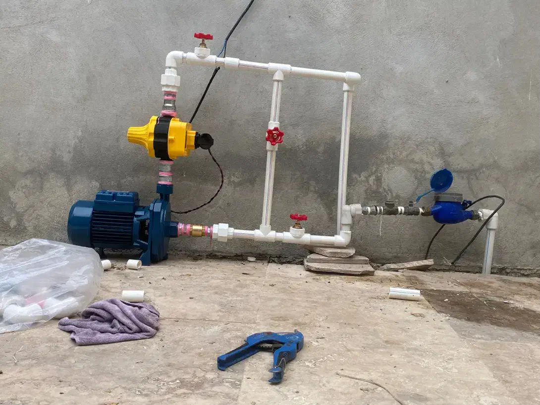 نصب پمپ آب و منبع در شرایط بحران کم آبی|خدمات پیشه و مهارت|آمل, |دیوار