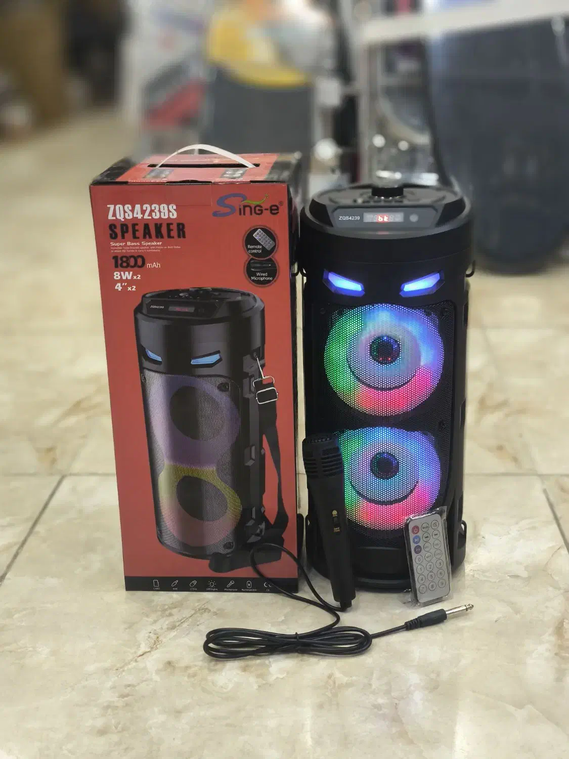 باند اسپیکر شارژی مدل ZQS4239|پخش‌کننده همراه|تبریز, |دیوار