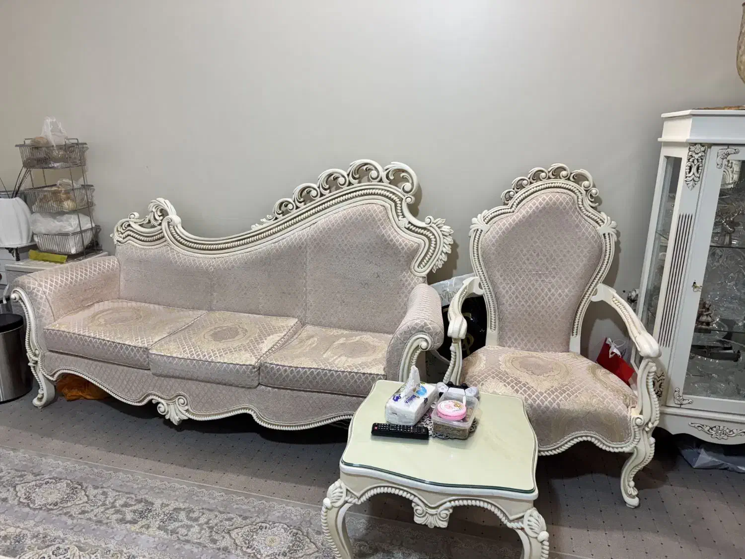 مبلمان سلطنتی مجلسی|مبلمان خانگی و میز عسلی|تهران, امیر بهادر|دیوار