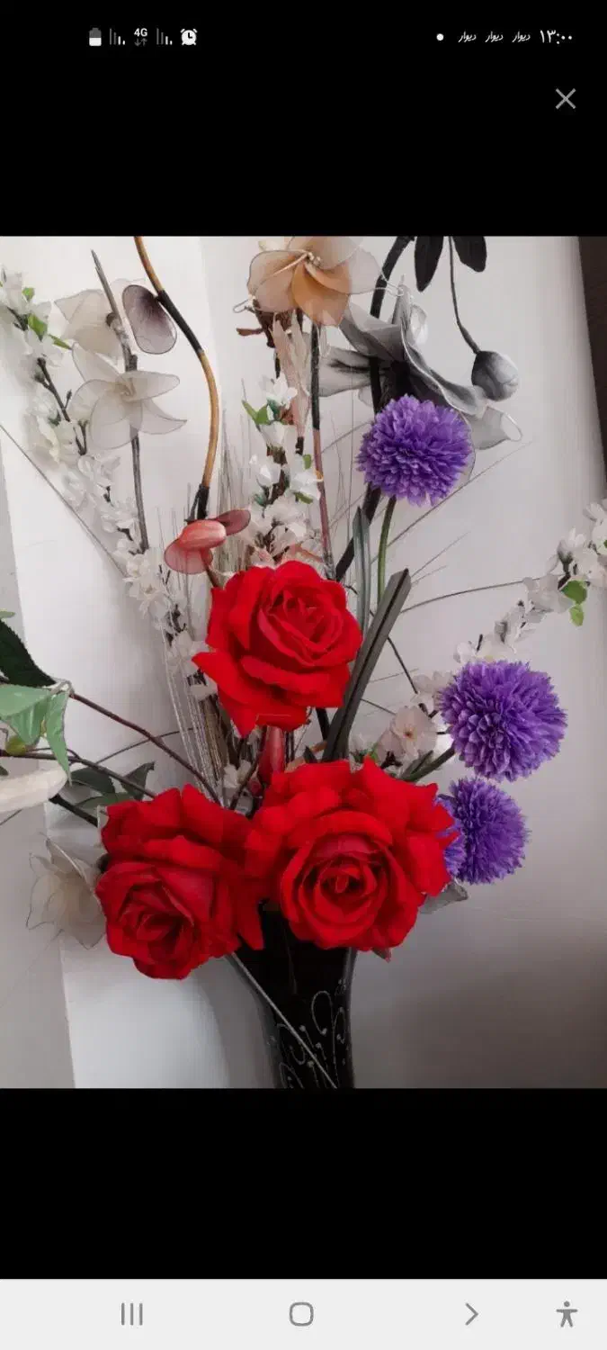 گل و گلدان|گل مصنوعی|اهر, |دیوار