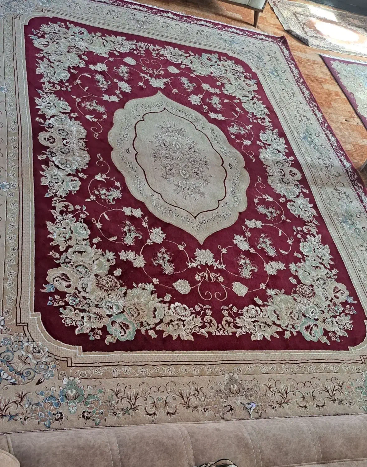 فرش ۱۲ متری ۲ عدد|فرش|سلماس, |دیوار