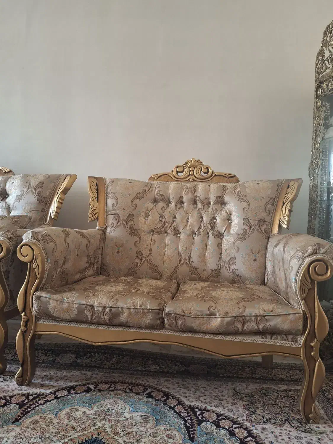 مبل هفت نفره|مبلمان خانگی و میز عسلی|خوی, |دیوار