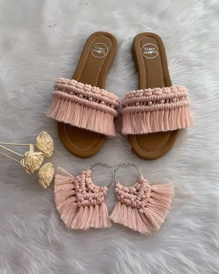 صندل مکرومه|صنایع دستی و سایر لوازم تزئینی|رشت, پیرسرا|دیوار