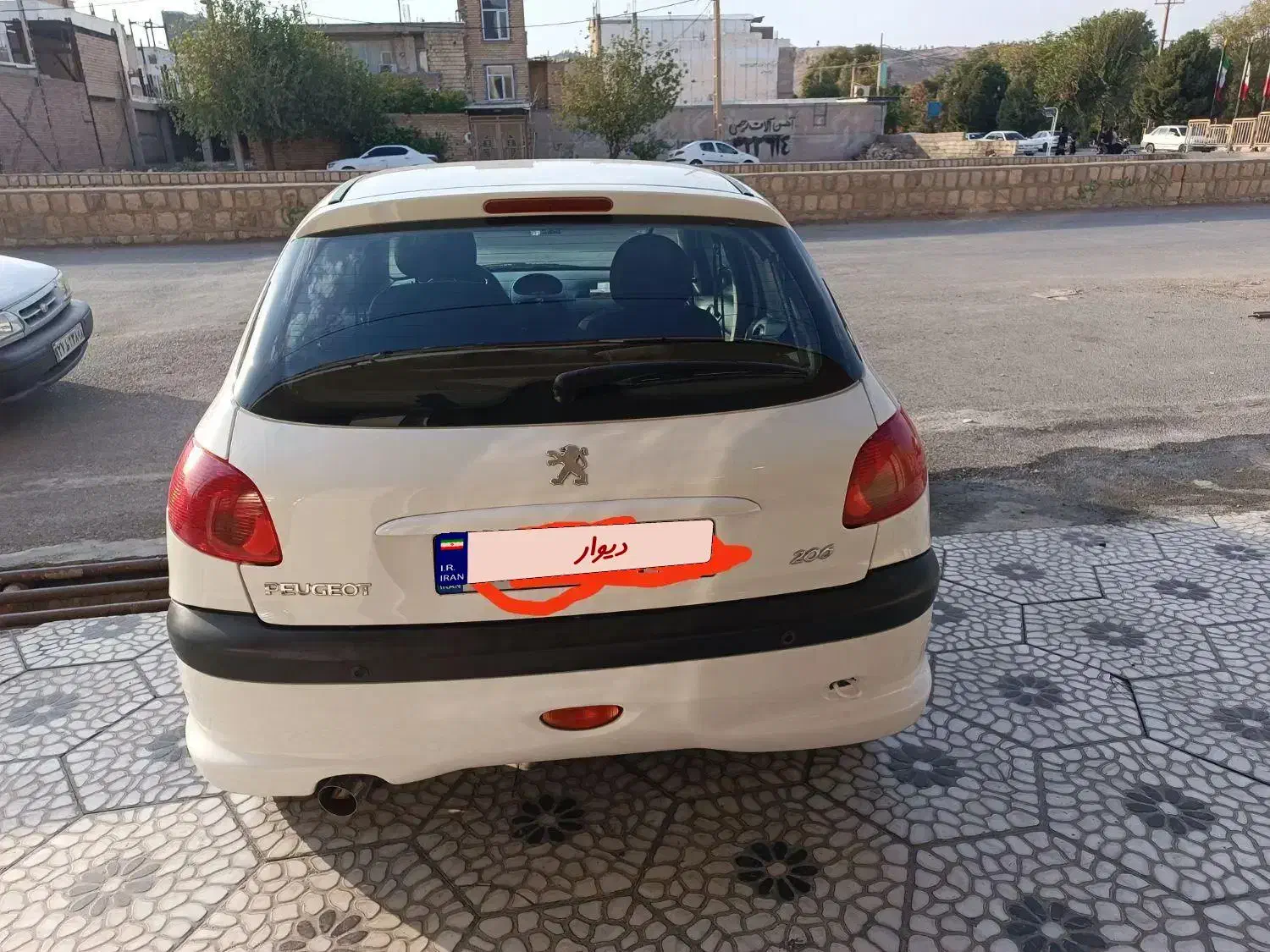 فروش 206|خودرو سواری و وانت|دره شهر, |دیوار