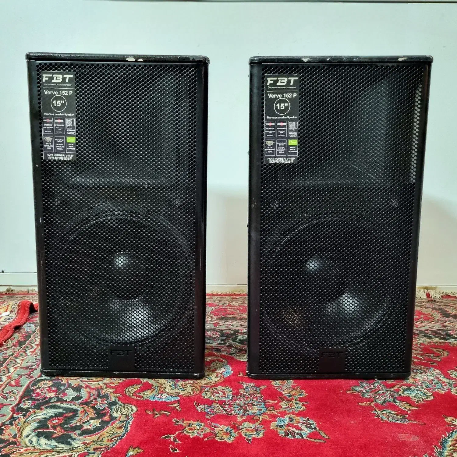 یک جفت باند FBT Verv 152 پسیو      Rcf Ev Jbl|سیستم صوتی خانگی|تهران, پامنار|دیوار